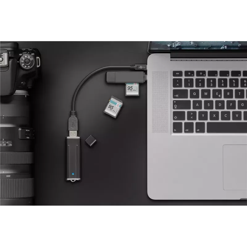 USB-C - USB-A jatkokaapeli Goobay 67894