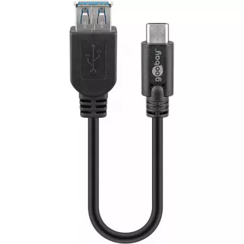 USB-C - USB-A jatkokaapeli Goobay 67894