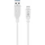 USB-kaapeli Goobay 67188 USB 3.2 Gen 1 1 m USB C USB A valkoinen