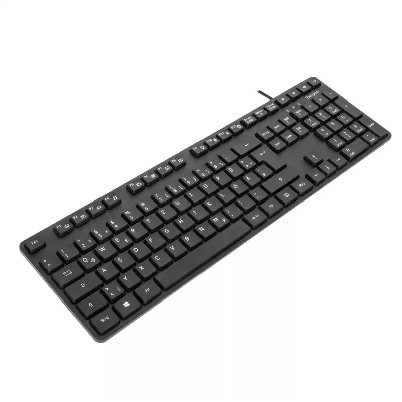 Targus AKB30DE näppäimistö Home USB QWERTZ saksa musta