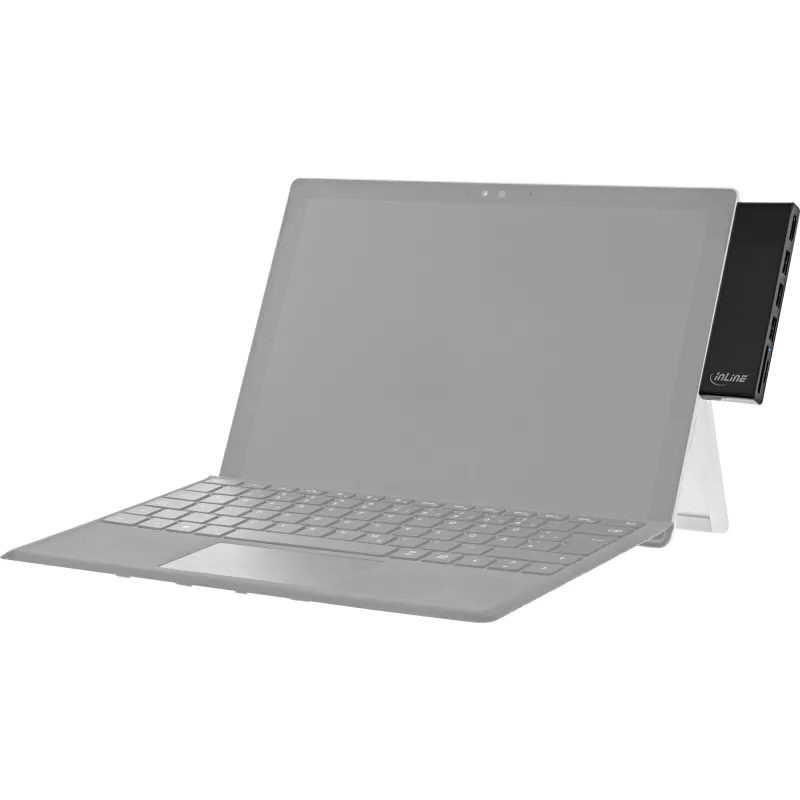 InLine Surface Pro 4/5/6 MultiHub USB-C-telakointisovitin