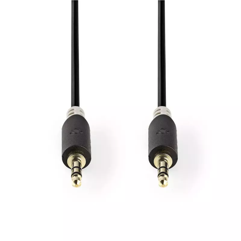 Audiokaapeli Nedis CABW22000AT20 2 m 3,5 mm kuparipinnoitettu alumiini