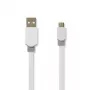 USB-kaapeli Nedis CCBW60500WT10 1 m USB 2.0 A - Micro-USB B valkoinen