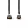 USB-kaapeli Nedis CCBW64020AT20 USB4 Gen 2x2 2 m USB C musta hopea