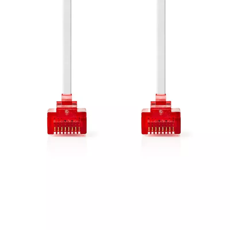 Nedis CCGP85216WT100 verkkokaapeli valkoinen 10 m Cat6 U/UTP