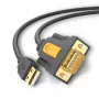 Ugreen 20210 sarjakaapeli musta 1 m USB 2.0 RS-232