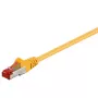 Ethernet-patch-kaapeli GOOBAY CAT6 S/FTP (PiMF), 1 m, keltainen, RJ-45–RJ-45