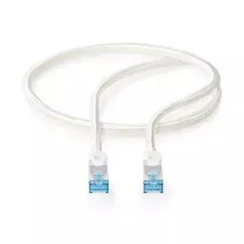 Verkkokaapeli Nedis CCTB85321AL05 RJ-45 Cat6a 0,5 m hopea