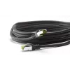 Verkkokaapeli Wentronic 61095 3 m Cat8.1 S/FTP musta