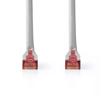 Verkkokaapeli Nedis CCGL85220GY20 RJ-45 Cat6 2 m harmaa
