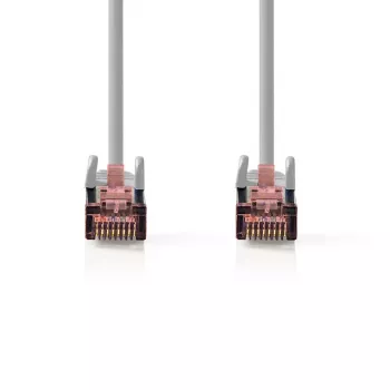 Verkkokaapeli Nedis CCGL85221GY50 RJ-45 Cat6 5 m harmaa