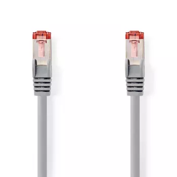 Verkkokaapeli Nedis CCGL85221GY50 RJ-45 Cat6 5 m harmaa