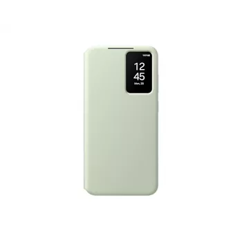 Lompakkokotelo Samsung Galaxy S24+ vihreä monokromaattinen