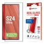 Displex näytönsuojakalvo + kotelo Samsung Galaxy S24 Ultra, Eco-asennuskehys, täysi peitto