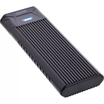 InLine USB3.2 Gen.2 USB-C M.2 SSD (PCIe NVMe & SATA) kotelo