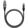 Goobay kaapelisovitin USB A RJ-45 15m musta hopea