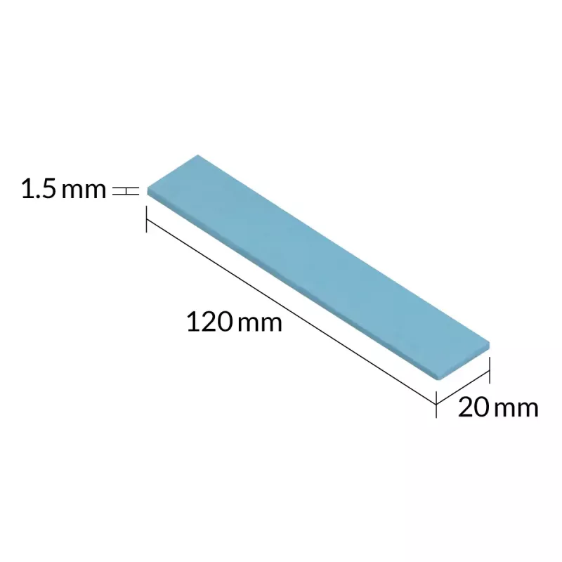 ARCTIC TP-3 Premium Performance lämpötyyny 120 x 20 mm, 1,5 mm