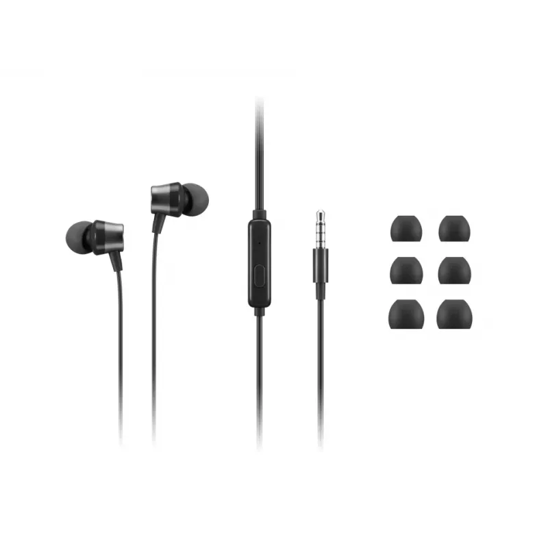 Lenovo 4XD1J77352 kuulokkeet/headset johdollinen in-ear toimisto/callcenter musta