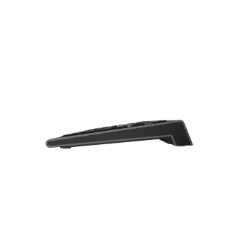 Logickeyboard LKB-LPWB-A2M-DE näppäimistö yleismalli USB QWERTZ saksa musta