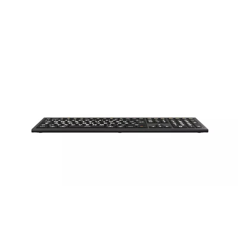 Logickeyboard LKB-LPWB-A2M-DE näppäimistö yleismalli USB QWERTZ saksa musta
