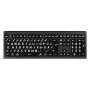 Logickeyboard LKB-LPWB-A2M-DE näppäimistö yleismalli USB QWERTZ saksa musta
