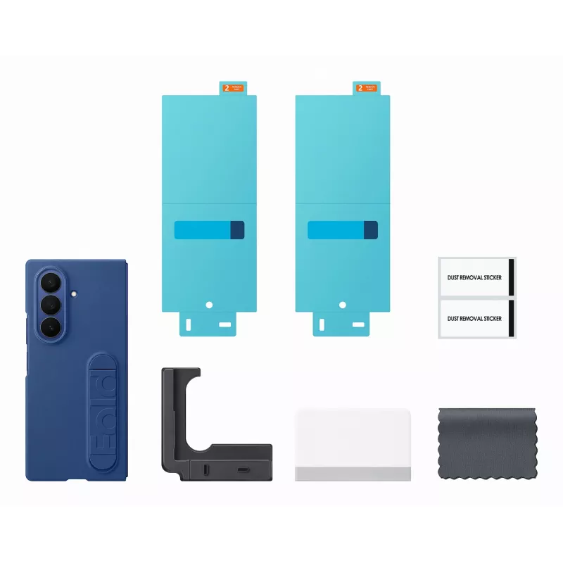 Suojaava silikonikotelo Samsung Galaxy Fold7 - sininen, malli EF‑MF966CNEGWW