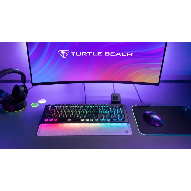 Turtle Beach Vulcan II Max näppäimistö peli USB QWERTZ musta
