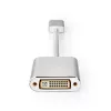 Nedis CCTB37250AL02 videoadapterikaapeli 0,2 m DisplayPort DVI-D hopea