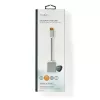 Nedis CCTB37250AL02 videoadapterikaapeli 0,2 m DisplayPort DVI-D hopea