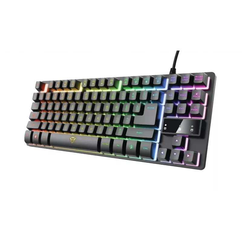 Trust GXT 794 näppäimistö hiiri sisältyy peli USB QWERTZ saksa musta