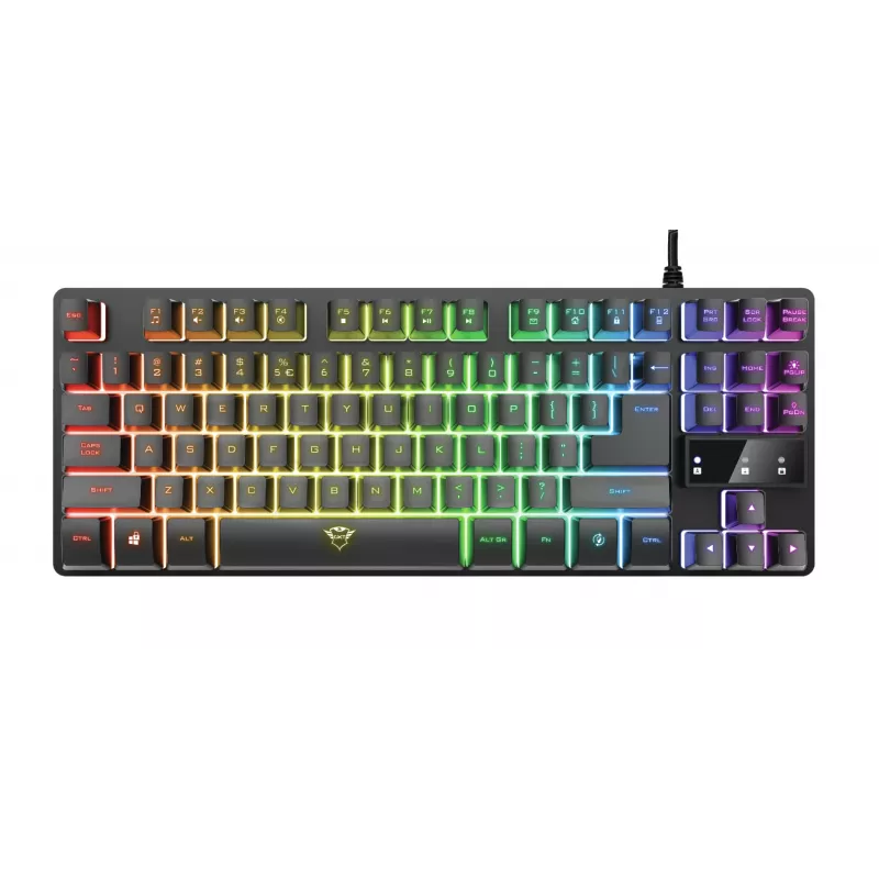 Trust GXT 794 näppäimistö hiiri sisältyy peli USB QWERTZ saksa musta