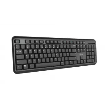 Trust TK-350 näppäimistö Office RF langaton QWERTZ saksa musta