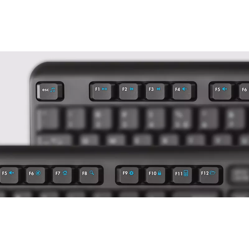 Trust TK-350 näppäimistö Office RF langaton QWERTZ saksa musta