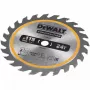 Pyörösahanterä DeWALT DT20420-QZ 11,5 cm puulle