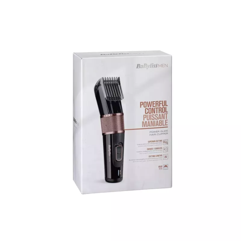Hiustenleikkuukone BaByliss E974E musta ruskea 26