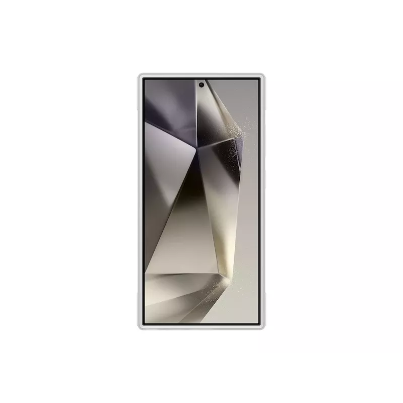 Suojakotelo Samsung Galaxy S24 Ultra vaaleanharmaa monokromaattinen