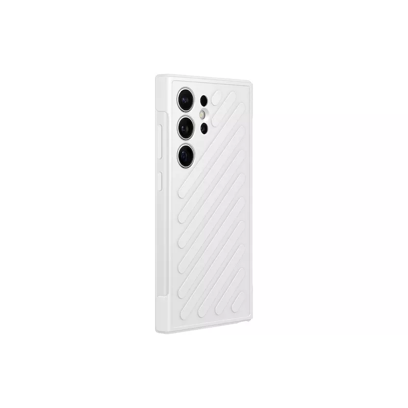 Suojakotelo Samsung Galaxy S24 Ultra vaaleanharmaa monokromaattinen