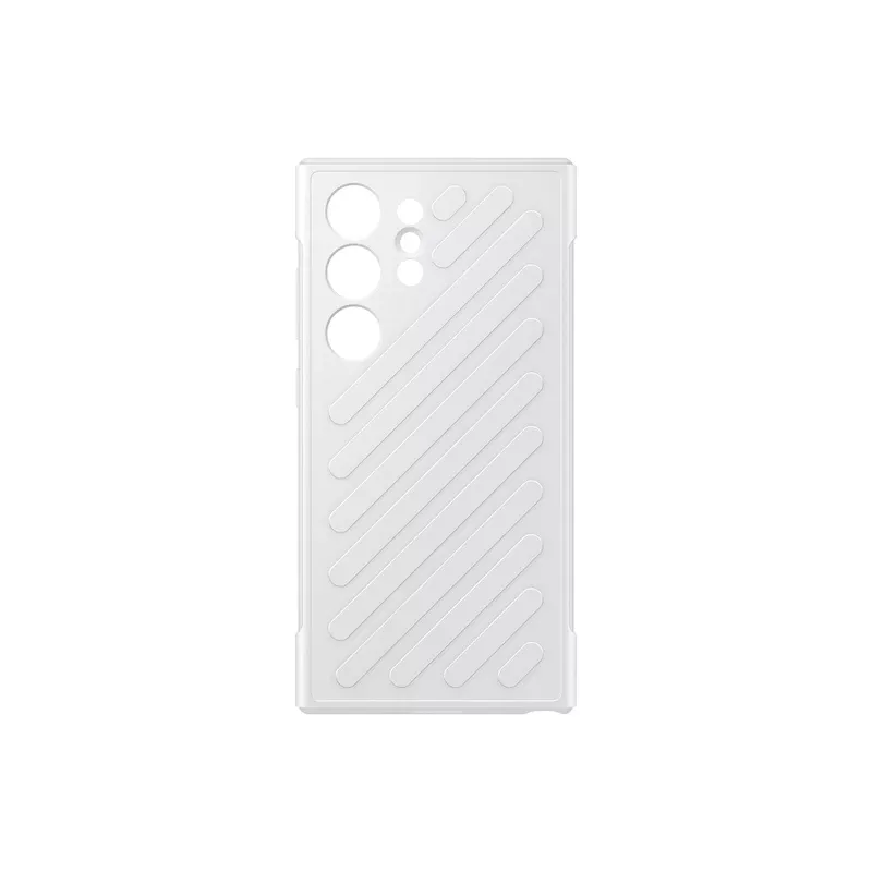 Suojakotelo Samsung Galaxy S24 Ultra vaaleanharmaa monokromaattinen