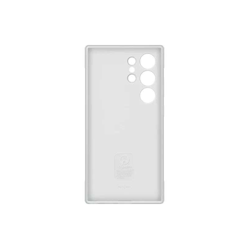 Suojakotelo Samsung Galaxy S24 Ultra vaaleanharmaa monokromaattinen