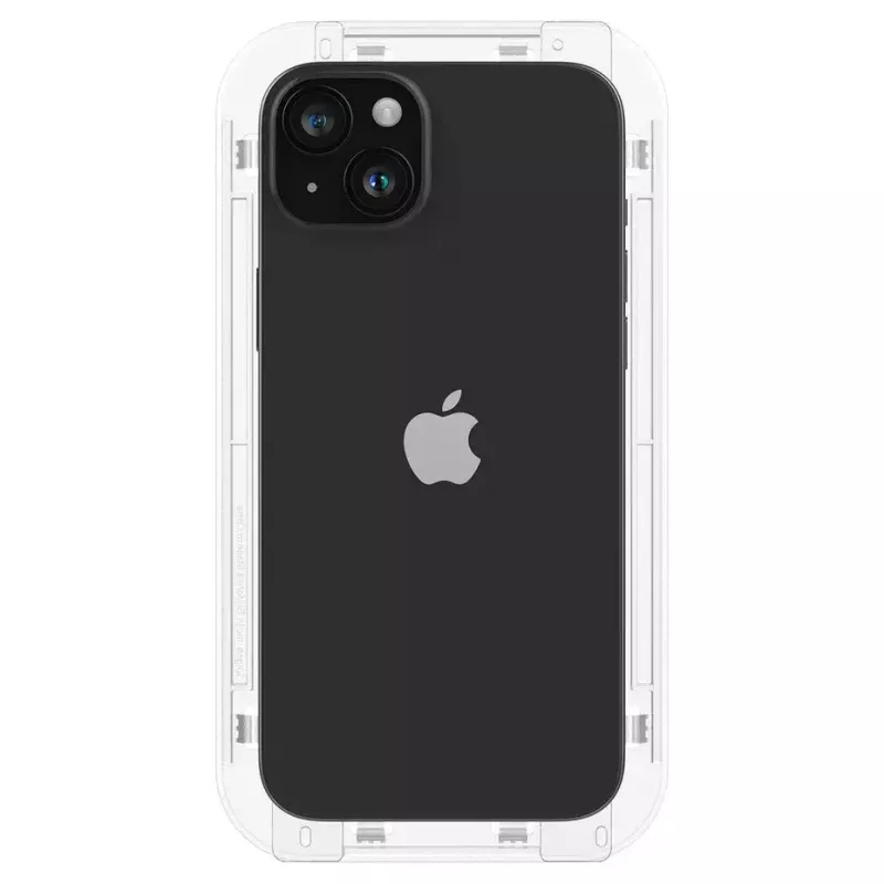 Spigen iPhone 15 Glas.tR EZ Fit näytönsuoja karkaistua lasia läpinäkyvä