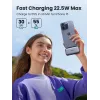 Varavirtalähde UGREEN 35338, 5000 mAh, harmaa, kannettava akku älypuhelimille, yhden laitteen lähtö