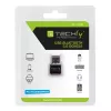 Techly IDATA USB-BLT5 USB Bluetooth 5.0 -sovitin, musta