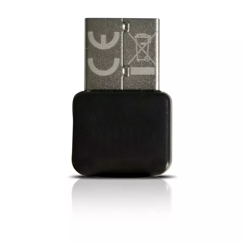 Techly IDATA USB-BLT5 USB Bluetooth 5.0 -sovitin, musta