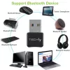Techly IDATA USB-BLT5 USB Bluetooth 5.0 -sovitin, musta