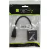 Techly kaapelisovitin muunnin HDMI - VGA musta 0,1 m 1920x1200 60 Hz