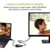 Techly kaapelisovitin muunnin HDMI - VGA musta 0,1 m 1920x1200 60 Hz