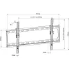 Techly ICA-PLB 261L TV-seinäteline 177,8 cm (70