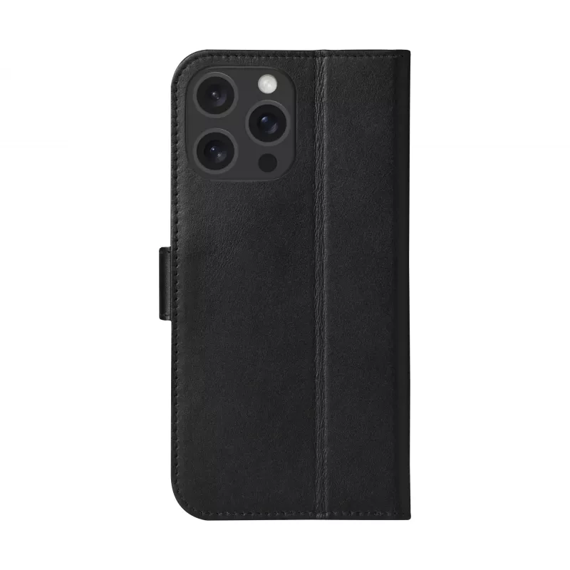 Folio-kotelo dbramante1928 iPhone 16 ProMax musta 3 korttipaikkaa