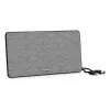 Sisä-TV-antenni Hama Fabric Design musta harmaa USB 2 m