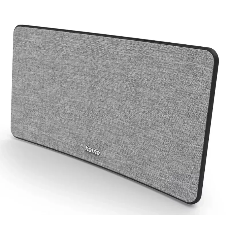 Sisä-TV-antenni Hama Fabric Design musta harmaa USB 2 m